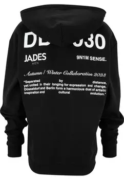 Толстовка с капюшоном JADES HOODIE 9N1M SENSE, черный