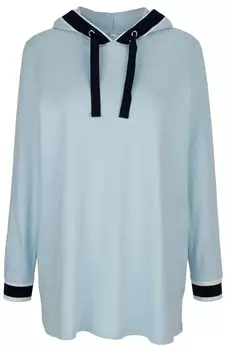 Толстовка с капюшоном Janet & Joyce Sweatshirt, цвет marine blue/light blue