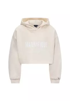 Толстовка с капюшоном JANNE Retour Jeans, бежевый