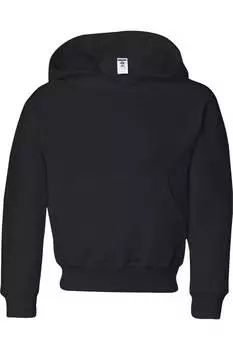 Толстовка с капюшоном JERZEES NuBlend Youth, черный