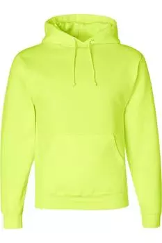 Толстовка с капюшоном JERZEES Super Sweats NuBlend, цвет safety green