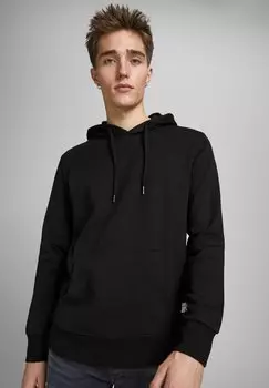 Толстовка с капюшоном JJEBASIC HOOD Jack & Jones, черный