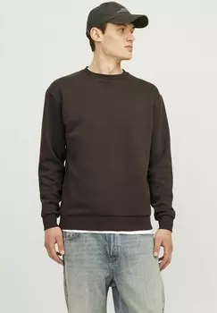 Толстовка с капюшоном JJEBRADLEY Jack & Jones, темно-коричневый