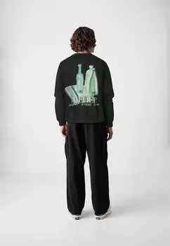 Толстовка с капюшоном JORBROOKLYN GRAPHIC CREW NECK Jack & Jones, черный