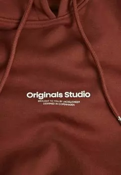 Толстовка с капюшоном JORVESTERBRO HOOD Jack & Jones, пестрый коричневый