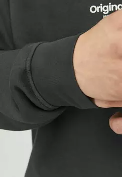 Толстовка с капюшоном JORVESTERBRO QUARTER ZIP Jack & Jones, черный
