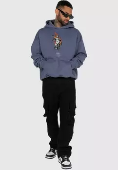 Толстовка с капюшоном JUSTITIA X HEAVY MJ Gonzales, синий