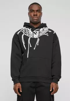 Толстовка с капюшоном K1X, черный