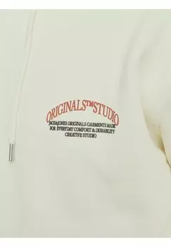 Толстовка с капюшоном KAPUZENGEDRUCKT Jack & Jones, бежевый