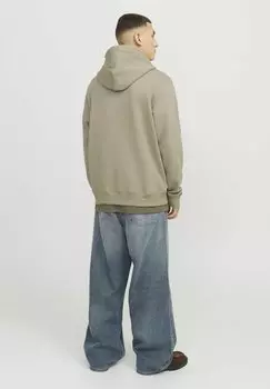Толстовка с капюшоном KAPUZENGEDRUCKT Jack & Jones, оливковый