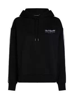 Толстовка с капюшоном Karl Lagerfeld Sweatshirt, черный