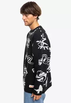 Толстовка с капюшоном KEEP IT LOOSE Quiksilver, черный