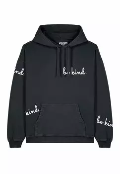 Толстовка с капюшоном KIND IS KING VINTAGE PRINT HEAVYWEIGHT Mira Paris, черный