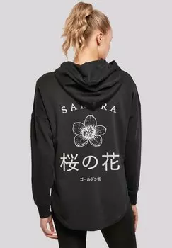 Толстовка с капюшоном KIRSCHBLTEN GOLDEN GAI - Sweatshirt F4NT4STIC, черный