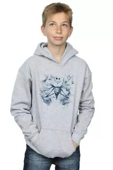 Толстовка с капюшоном «Кошмар перед Рождеством» Disney, серый