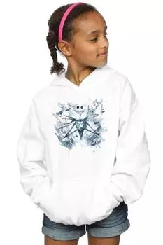 Толстовка с капюшоном «Кошмар перед Рождеством» Disney, белый