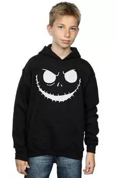 Толстовка с капюшоном «Кошмар перед Рождеством» Jack's Face Disney, черный