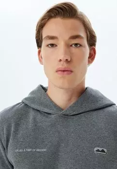 Толстовка с капюшоном Koton, антрацит