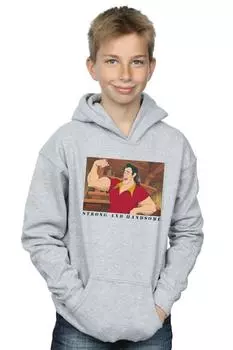 Толстовка с капюшоном «Красавица и чудовище» Disney, серый