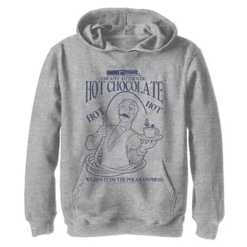 Толстовка с капюшоном кремового цвета The Polar Express Authentic Hot Chocolate для мальчиков 8–20 лет Licensed Character