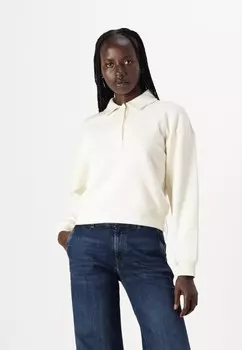 Толстовка с капюшоном Lacoste, кремовый