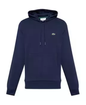 Толстовка с капюшоном Lacoste, синий