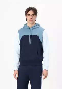 Толстовка с капюшоном Lacoste, синий