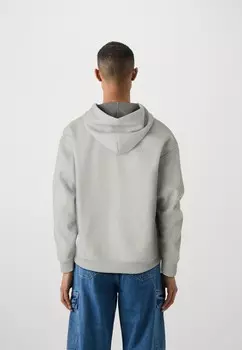 Толстовка с капюшоном Lacoste, светло-серый