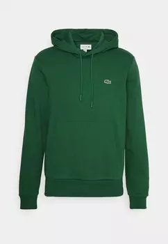 Толстовка с капюшоном Lacoste, зеленый