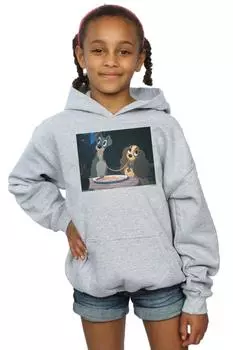 Толстовка с капюшоном Lady And The Tramp Disney, серый