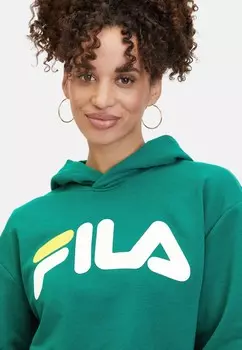 Толстовка с капюшоном LAFIA CROPPED LOGO Fila, зеленый