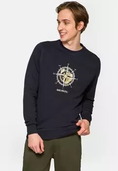 Толстовка с капюшоном Lancerto, темно-синий