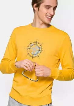 Толстовка с капюшоном Lancerto, желтый