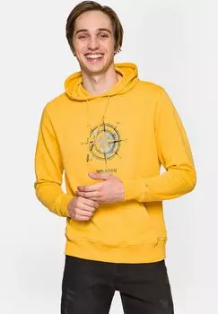 Толстовка с капюшоном Lancerto, желтый