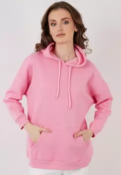 Толстовка с капюшоном LELA, розовый