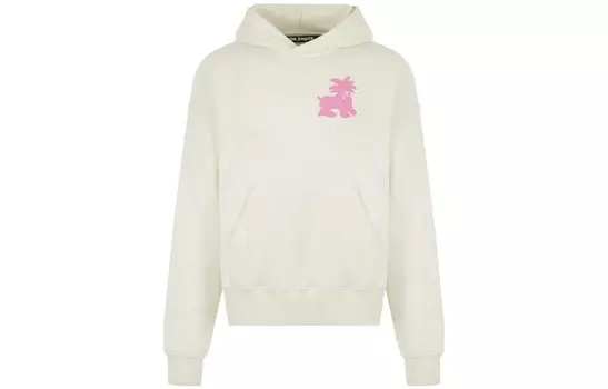 Толстовка с капюшоном Leon Jersey Palm Angels, кремовый