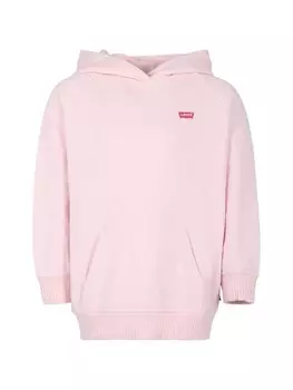 Толстовка с капюшоном Levi's Kids с вышитым логотипом, розовый