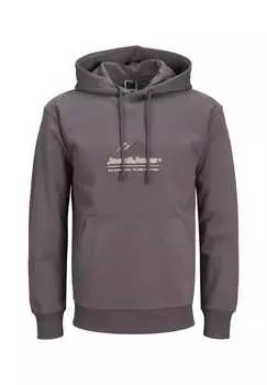 Толстовка с капюшоном lima logo hoodie Jack & Jones, фиолетовый