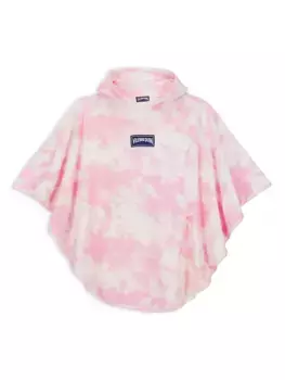 Толстовка с капюшоном Little Girl's & Girl's Tie-Dye Terry Vilebrequin, мультиколор