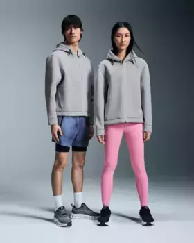Толстовка с капюшоном loewe On-Running, серый