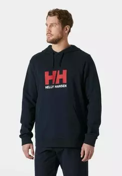 Толстовка с капюшоном LOGO 2.0 Helly Hansen, темно-синий