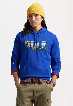 Толстовка с капюшоном LOGO FLEECE HOODIE Ralph Lauren, синий