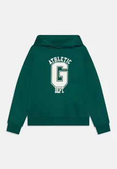 Толстовка с капюшоном LOGO GIRLS GAP, зеленый