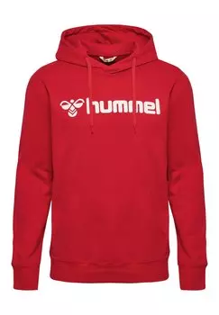 Толстовка с капюшоном LOGO Hummel, красный
