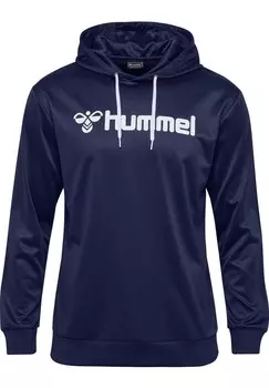 Толстовка с капюшоном LOGO Hummel, синий