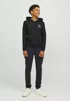 Толстовка с капюшоном LOGO Jack & Jones, черный