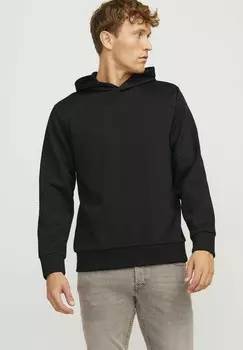 Толстовка с капюшоном LOGO Jack & Jones, черный