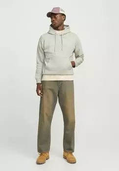 Толстовка с капюшоном LOGO NOOS Jack & Jones, кремовый