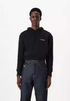 Толстовка с капюшоном LOGO UNISEX - Sweatshirt Salomon, черный