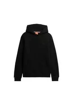 Толстовка с капюшоном - логотип Essential Logo Hoodie монохромный Superdry., черный